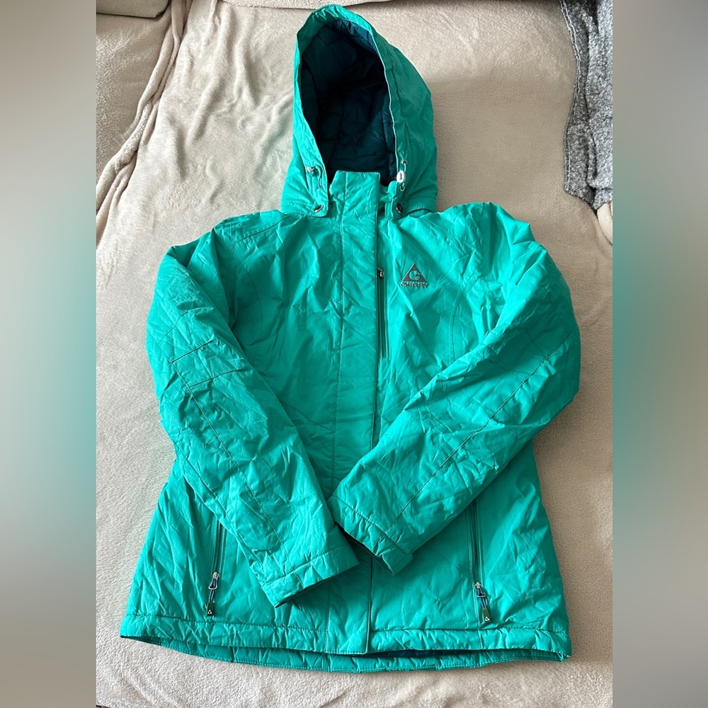 Gerry Women’s Teal Winter Ski Snowboard Jacket in Size Small